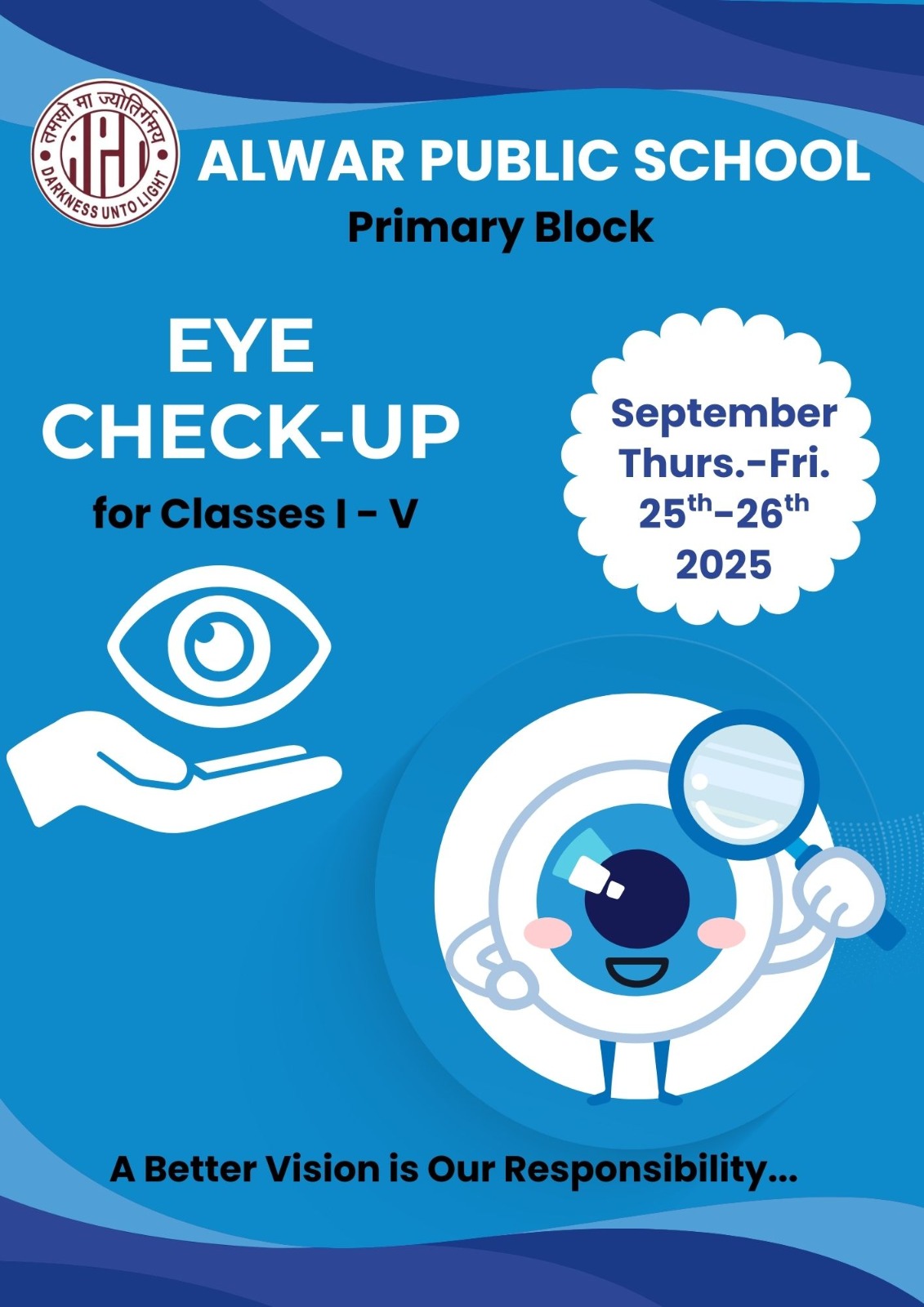 Eye Check up @ APS