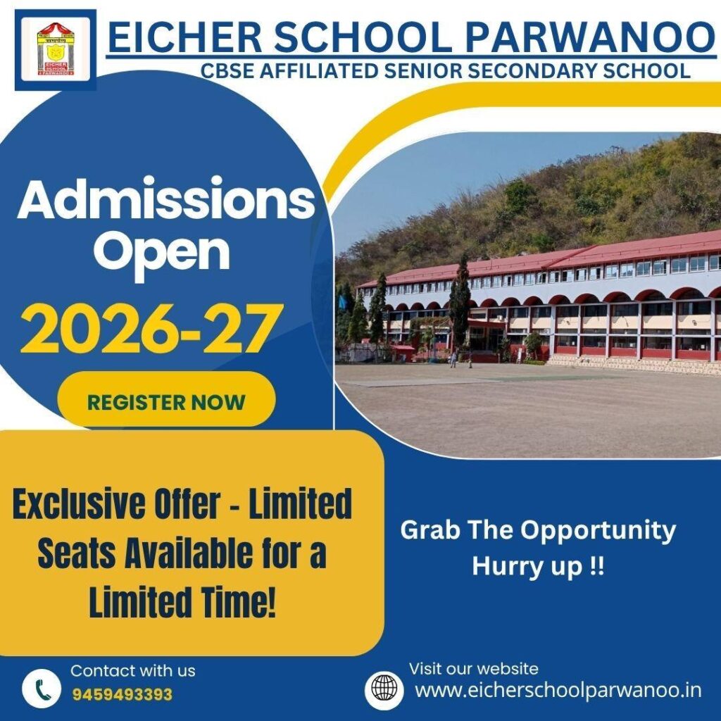 Admissions open for 2026-27 @ ESP