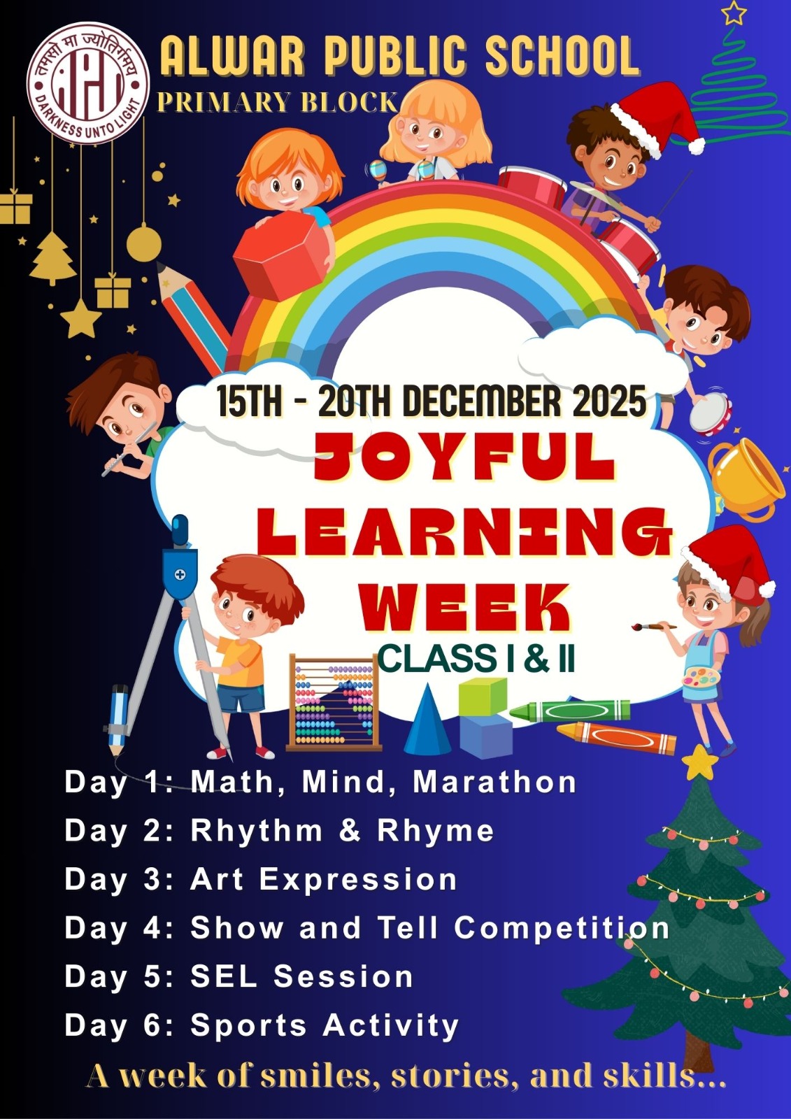 Joyful Learning week @ APS
