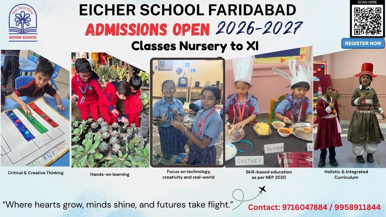 Admissions Open for classes NUR – IX & XI at ESF